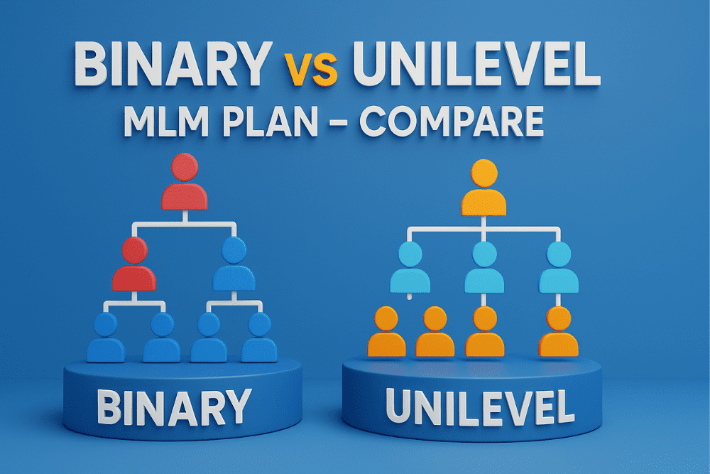 Difference Between Binary and Unilevel MLM Plans