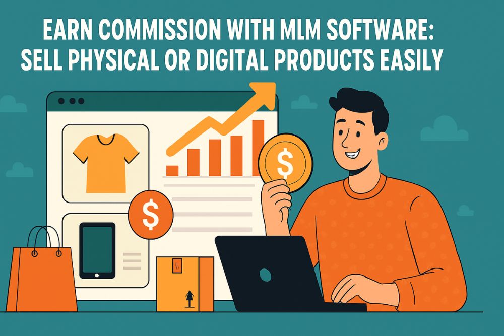 Earn Commission with MLM Software