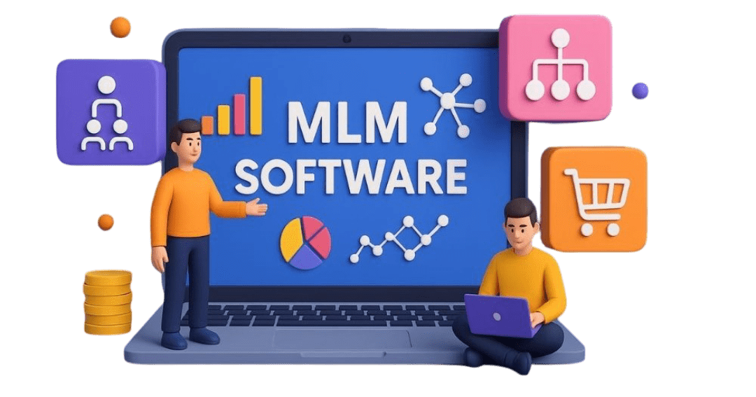 Enterprise MLM business software with key features and analytics
