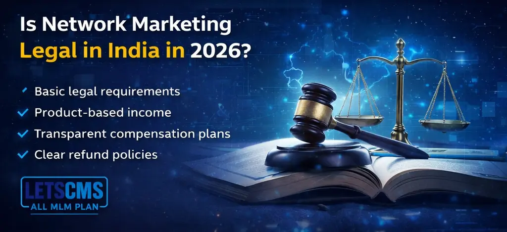 Legal status of network marketing in India 2026 with direct selling guidelines